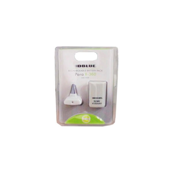 BATERIA RECARGABLE DBLUE PARA CONTROL XBOX360 CON PROTECCION ANTISOBRECARGAS - Imagen 4