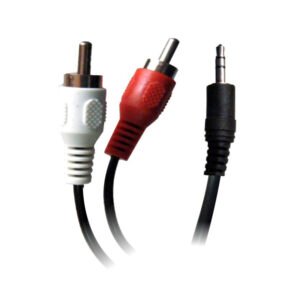 CABLE DBLUE 1.8 METROS STEREO PLUG  3.5 A 2 RCA BAG