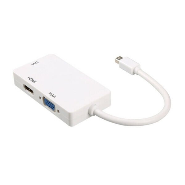 ADAPTADOR MINI DISPLAYPORT A HDMI VGA Y DVI PARA MACBOOK - Imagen 3