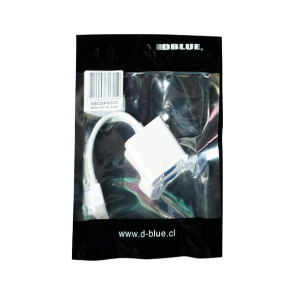 CABLE DBLUE MINI DP A VGA PARA MACBOOK - Imagen 2