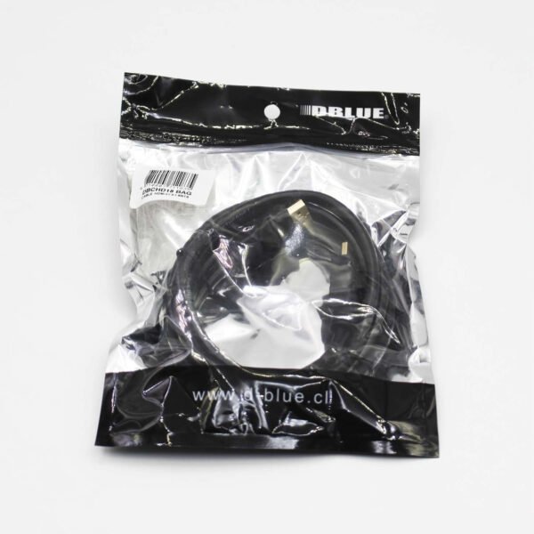 CABLE DBLUE HDMI V.1.4 TV LED 3D/LCD/PLASMA 1.8 MTS POLYBAG - Imagen 2