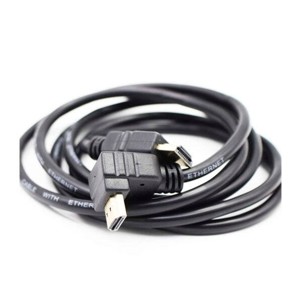 CABLE DBLUE 1.8M DE 90 GRADOS HDMI A HDMI VERSION 1.4 - Imagen 2