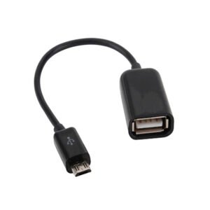 CABLE MICRO USB 8CM A USB HEMBRA