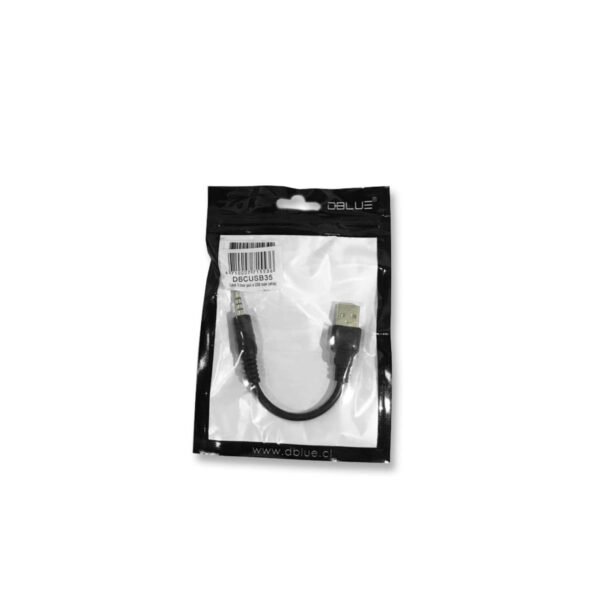 CABLE DBLUE 3.5 A USB MACHO - Imagen 2