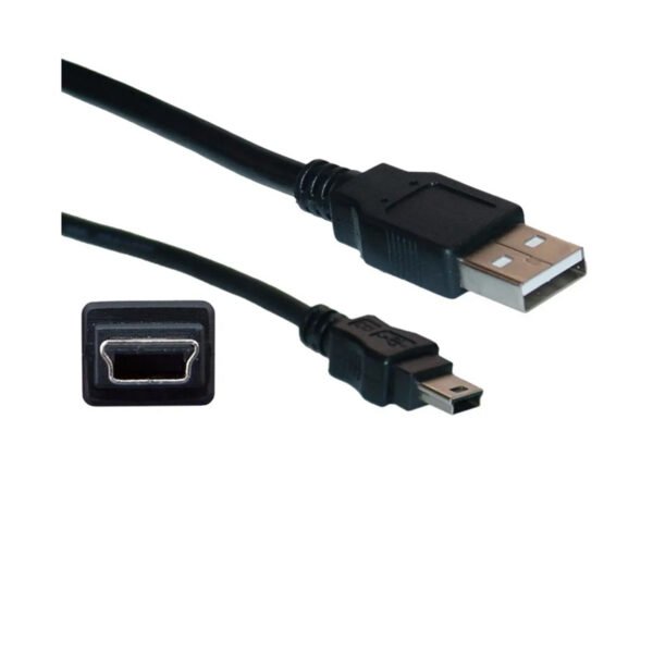 CABLE  USB 2.0 A USB MINI 5 PINES 1.5M - Imagen 2