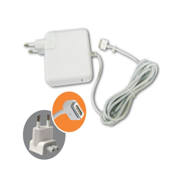 CARGADOR NOTEBOOK COMPATIBLE CON MACBOOK PRO 16.5V/3.65A 60W WHITE - Imagen 2