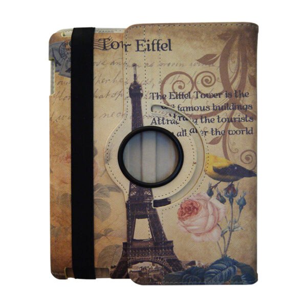 FUNDA DBLUE PARA TABLET 10" CON TEXTURA DE CUERO, CON DISEÑO