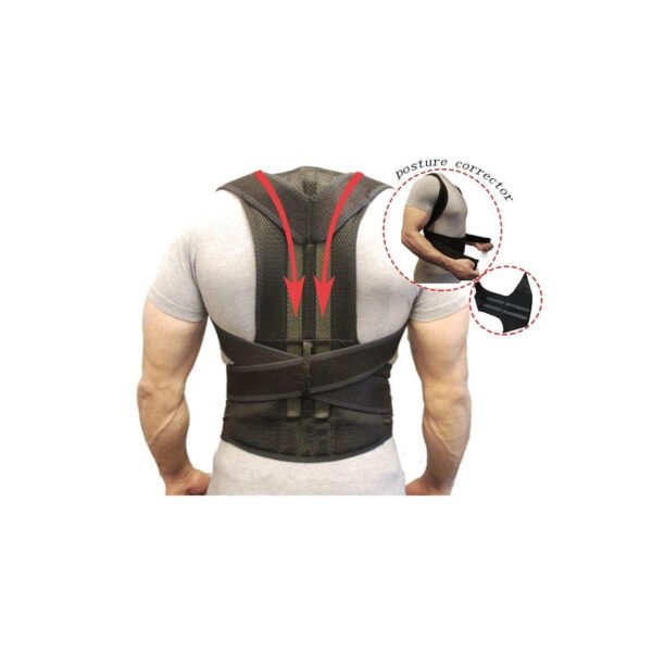 CORRECTOR DE POSTURA AJUSTABLE CON SOPORTE DE HOMBRO (TALLA XXL) - Imagen 4