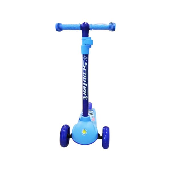 SCOOTER 3 RUEDAS CON LUZ, SOPORTE MAXIMO 80KL, FACIL DE USAR, BLUE - Imagen 2