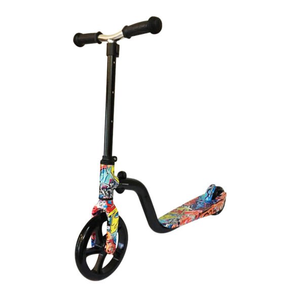 SCOOTER MONOPATIN 2 RUEDAS ALTURA AJUSTABLE CON DISEÑO, MANILLAS ANTIDESLIZANTES - Imagen 2