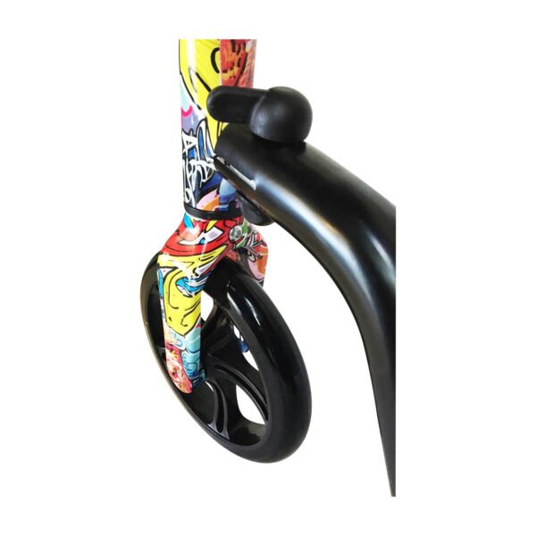 SCOOTER MONOPATIN 2 RUEDAS ALTURA AJUSTABLE CON DISEÑO, MANILLAS ANTIDESLIZANTES - Imagen 3