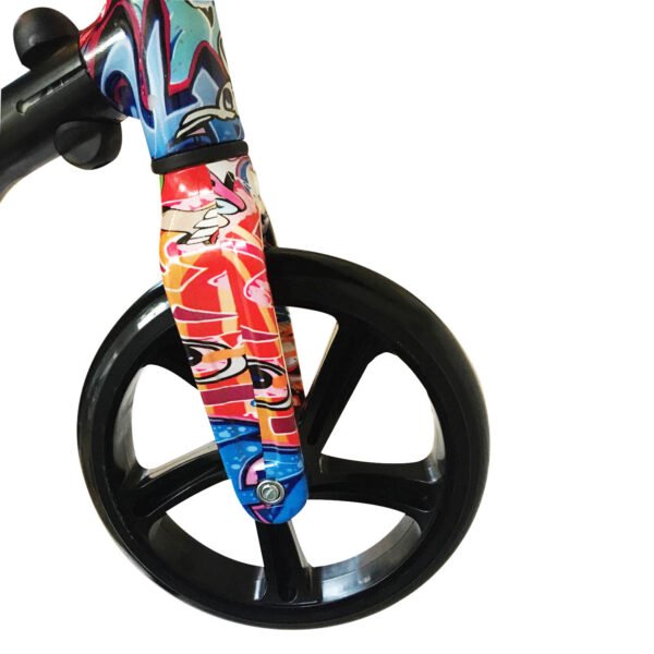SCOOTER MONOPATIN 2 RUEDAS ALTURA AJUSTABLE CON DISEÑO, MANILLAS ANTIDESLIZANTES - Imagen 5