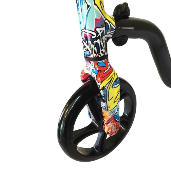 SCOOTER MONOPATIN 2 RUEDAS ALTURA AJUSTABLE CON DISEÑO, MANILLAS ANTIDESLIZANTES - Imagen 7
