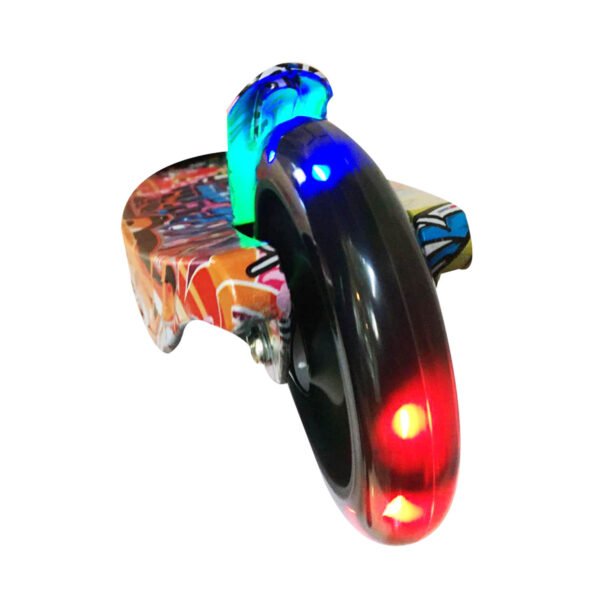 SCOOTER MONOPATIN 2 RUEDAS ALTURA AJUSTABLE CON DISEÑO, MANILLAS ANTIDESLIZANTES - Imagen 8