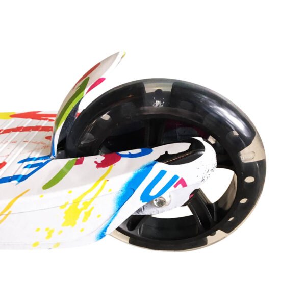 SCOOTER MONOPATIN 2 RUEDAS ALTURA AJUSTABLE CON DISEÑO, MANILLAS ANTIDESLIZANTES - Imagen 4