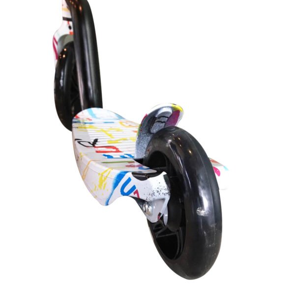 SCOOTER MONOPATIN 2 RUEDAS ALTURA AJUSTABLE CON DISEÑO, MANILLAS ANTIDESLIZANTES - Imagen 5