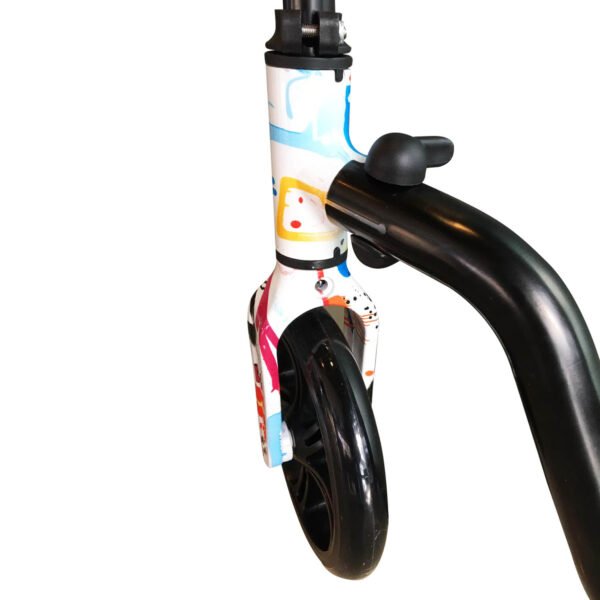 SCOOTER MONOPATIN 2 RUEDAS ALTURA AJUSTABLE CON DISEÑO, MANILLAS ANTIDESLIZANTES - Imagen 6
