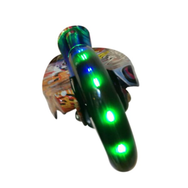 SCOOTER MONOPATIN  2 RUEDAS ALTURA AJUSTABLE CON ASIENTO 2 EN 1, MANILLAS ANTIDESLIZANTES - Imagen 4
