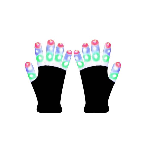GUANTES CON LUCES LED, FACIL DE LIMPIAR/ CALIDO Y EXTRASUAVE - Imagen 2