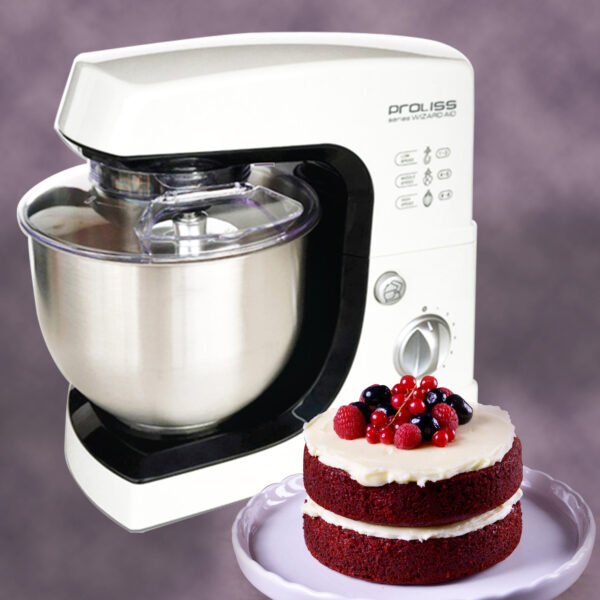 BATIDORA AMASADORA DE 1200W CON RECIPIENTE DE 5L DE CAPACIDAD - Imagen 4