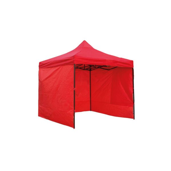 TOLDO METÁLICO PLEGABLE 3X3. RED