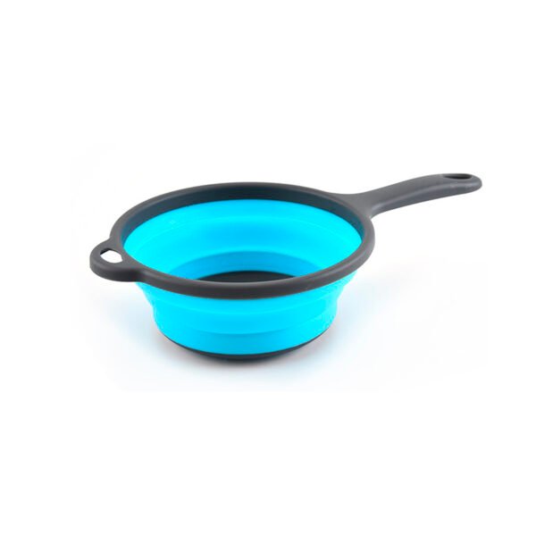 COLADOR ESCURRIDOR PLEGABLE SILICONA REDONDO 19CM - Imagen 7