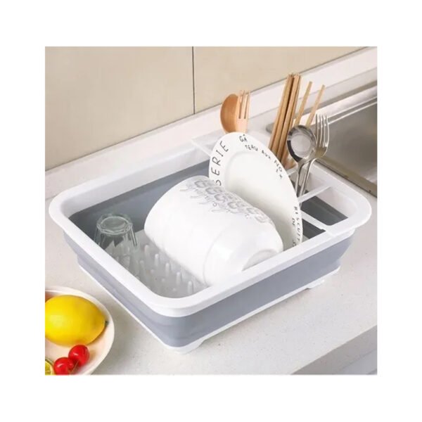 ESCURRIDOR SECADOR PLATOS ORGANIZADOR PLEGABLE LAVALOZA - Imagen 3