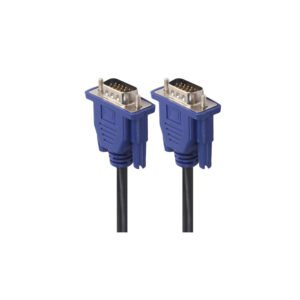 CABLE VGA 1 MTS MACHO-MACHO PARA PROYECTOR, MONITOR, NOTEBOOK
