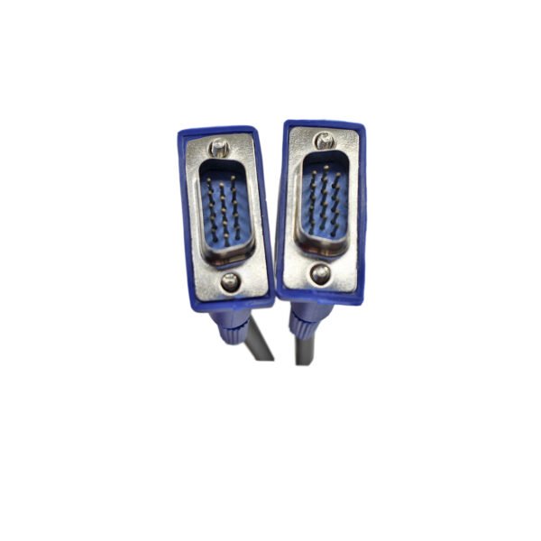 CABLE VGA 1 MTS MACHO-MACHO PARA PROYECTOR, MONITOR, NOTEBOOK - Imagen 2