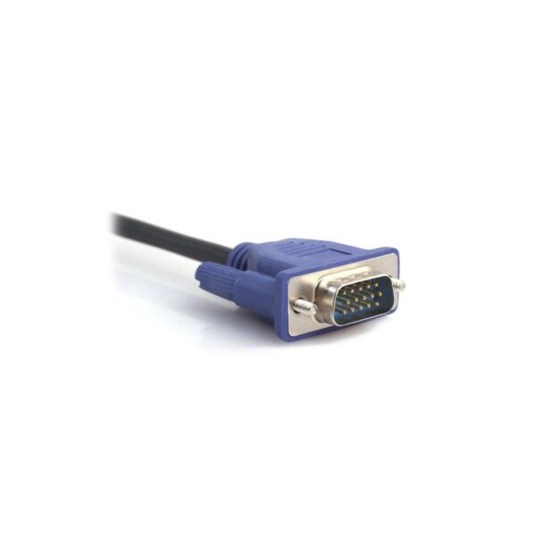 CABLE VGA 1 MTS MACHO-MACHO PARA PROYECTOR, MONITOR, NOTEBOOK - Imagen 3