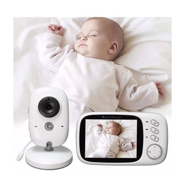 CAMARA MONITOR BEBE INALAMBRICA CON MICROFONO Y VISION NOCTURNA - Imagen 4