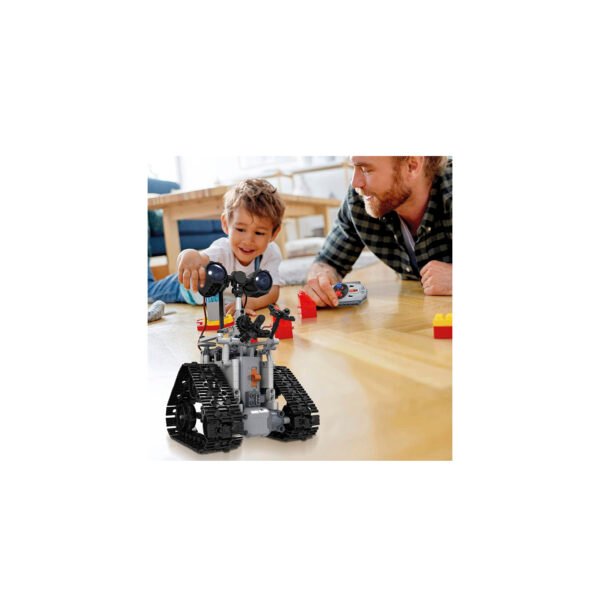 JUGUETE ROBOT  ARMABLE 408 PCS, CON CONTROL REMOTO - Imagen 2