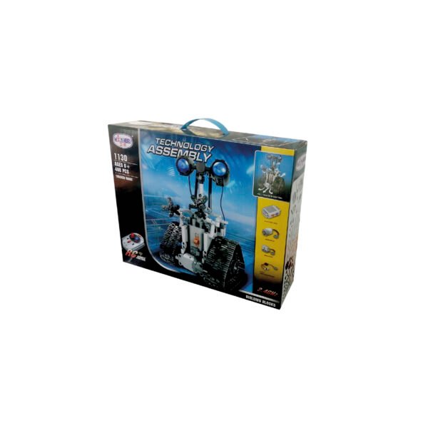 JUGUETE ROBOT  ARMABLE 408 PCS, CON CONTROL REMOTO - Imagen 3