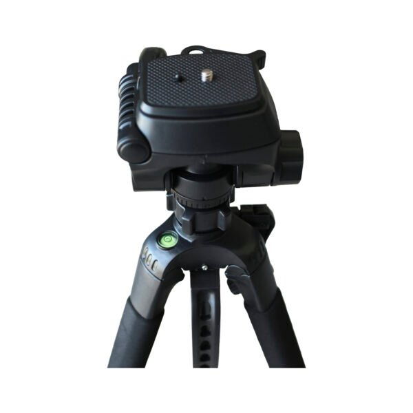TRÍPODE PROFESIONAL PARA CÁMARAS Y CELULARES, ALTO 1,45CM - Imagen 2