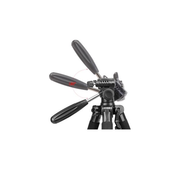 TRÍPODE PROFESIONAL PARA CÁMARAS Y CELULARES, ALTO 1,45CM - Imagen 6