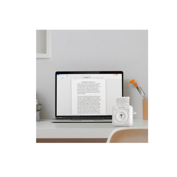 PERIPAGE MINI IMPRESORA TERMICA PORTATIL/ PESO 160G/ CONEXION BT, PC - Imagen 3