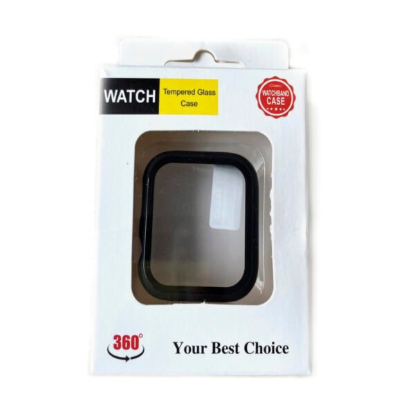 PROTECTOR 40MM CARCASA APPLE WATCH, ALTA TRANSPARENCIA, PROTEJE PANTALLA Y BORDES. WHITE - Imagen 4