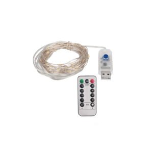 CORTINA LED LUCES MULTICOLOR CON CONTROL REMOTO