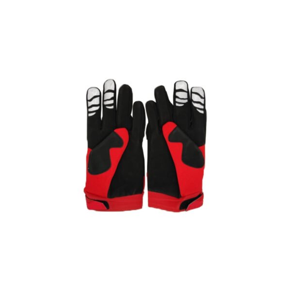 GUANTES DE MOTO CON TECNOLOGIA TOUCH PARA CELULAR, MATERIAL POLAR, AJUSTE CON VELCRO, TEJIDO TRICOLOR SPECTRUM, TALLA M. - Imagen 2