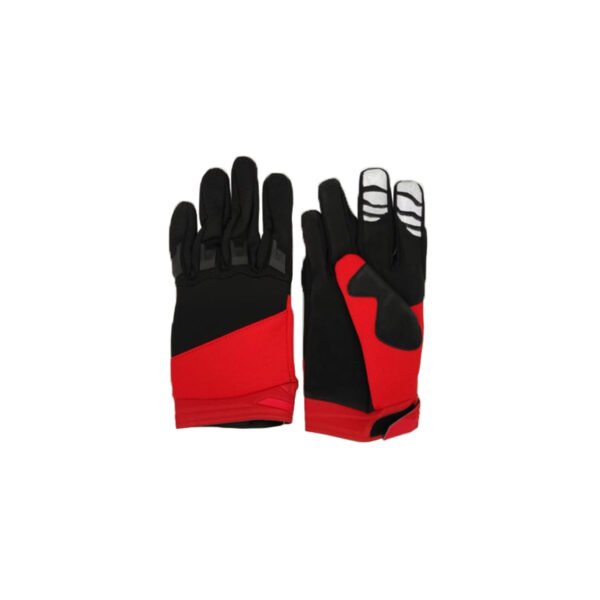 GUANTES DE MOTO CON TECNOLOGIA TOUCH PARA CELULAR, MATERIAL POLAR, AJUSTE CON VELCRO, TEJIDO TRICOLOR SPECTRUM, TALLA M. - Imagen 3