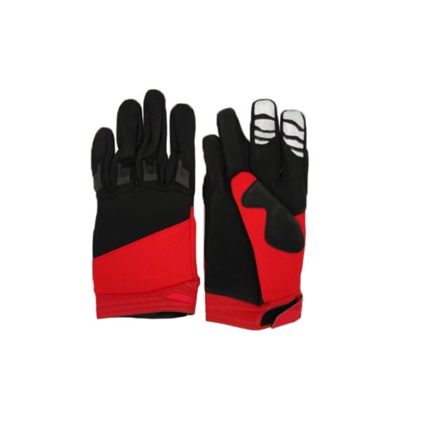 GUANTES DE MOTO CON TECNOLOGIA TOUCH PARA CELULAR, MATERIAL POLAR, AJUSTE CON VELCRO, TEJIDO TRICOLOR SPECTRUM, TALLA L. - Imagen 3