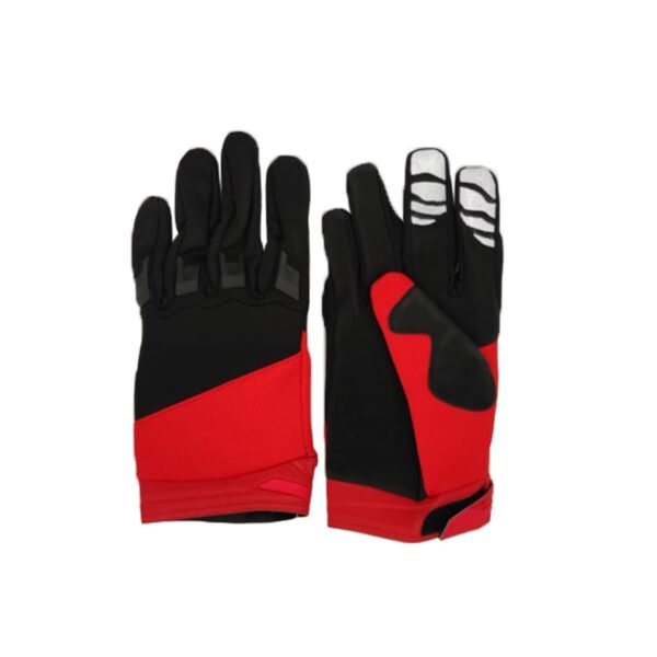 GUANTES DE MOTO CON TECNOLOGIA TOUCH PARA CELULAR, MATERIAL POLAR, AJUSTE CON VELCRO, TEJIDO TRICOLOR SPECTRUM, TALLA XL. - Imagen 3