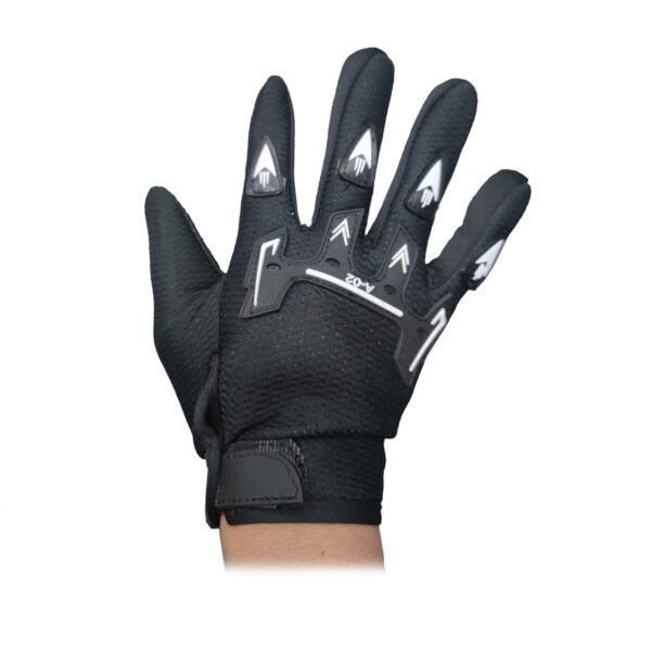 GUANTES PARA BICICLETA Y MOTOCROSS, CON AGARRE, VELCRO AJUSTABLE, LIGEROS. - Imagen 2