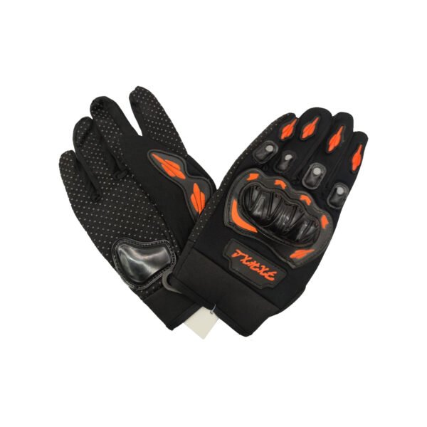 GUANTES DE PROTECCION, CON PROTECCION EN NUDILLOS, IDEALES PARA MOTOCICLISMO Y DESCENSO EN BICICLETA, TALLA UNICA. - Imagen 2