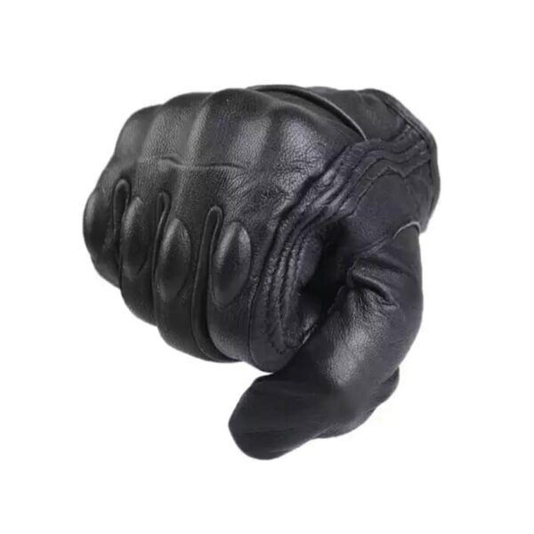 GUANTES DE MOTO, PALMA ANTIDESLIZANTE, PROTECTOR DE NUDILLOS, CIERRE DE VELCRO, DEDO TACTIL, BROCHE DE PRESION, TALLA M. - Imagen 3