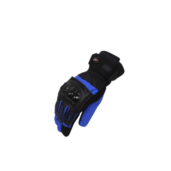 GUANTES TERMICOS PRO-BIKER, PALMA ANTIDESLIZANTE, IMPERMEABLES, PROTECCION EN NUDILLOS, RELLENO DE ALGODON.
