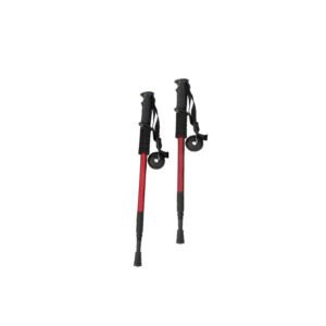 PAR DE BASTONES PARA TRECKING - RED