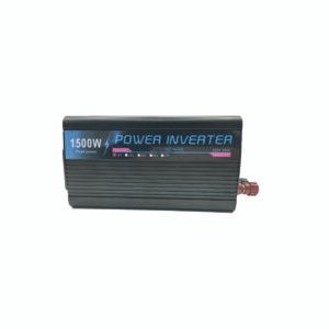 CONVERSOR DE CORRIENTE PARA AUTO,  VOLTAJE 12V A 220V - 1500 WATTS