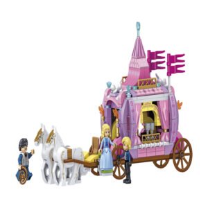 CARRUAJE DE PRINCESA DE 351 PIEZAS ARMABLES