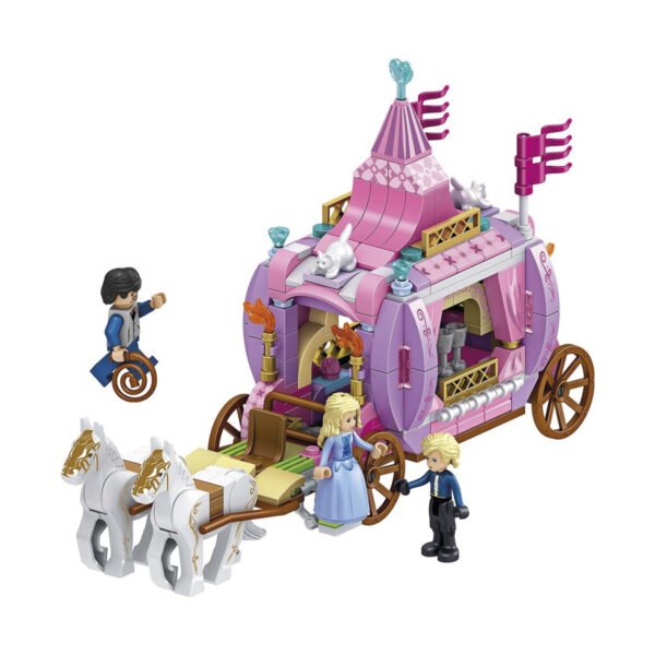 CARRUAJE DE PRINCESA DE 351 PIEZAS ARMABLES - Imagen 2